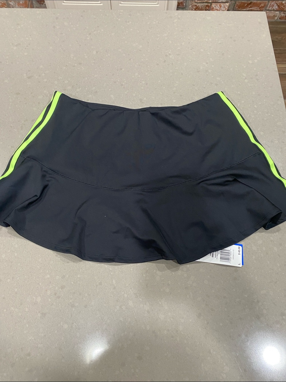 NWT adidas womens mini skirt black size large - Picture 4 of 6